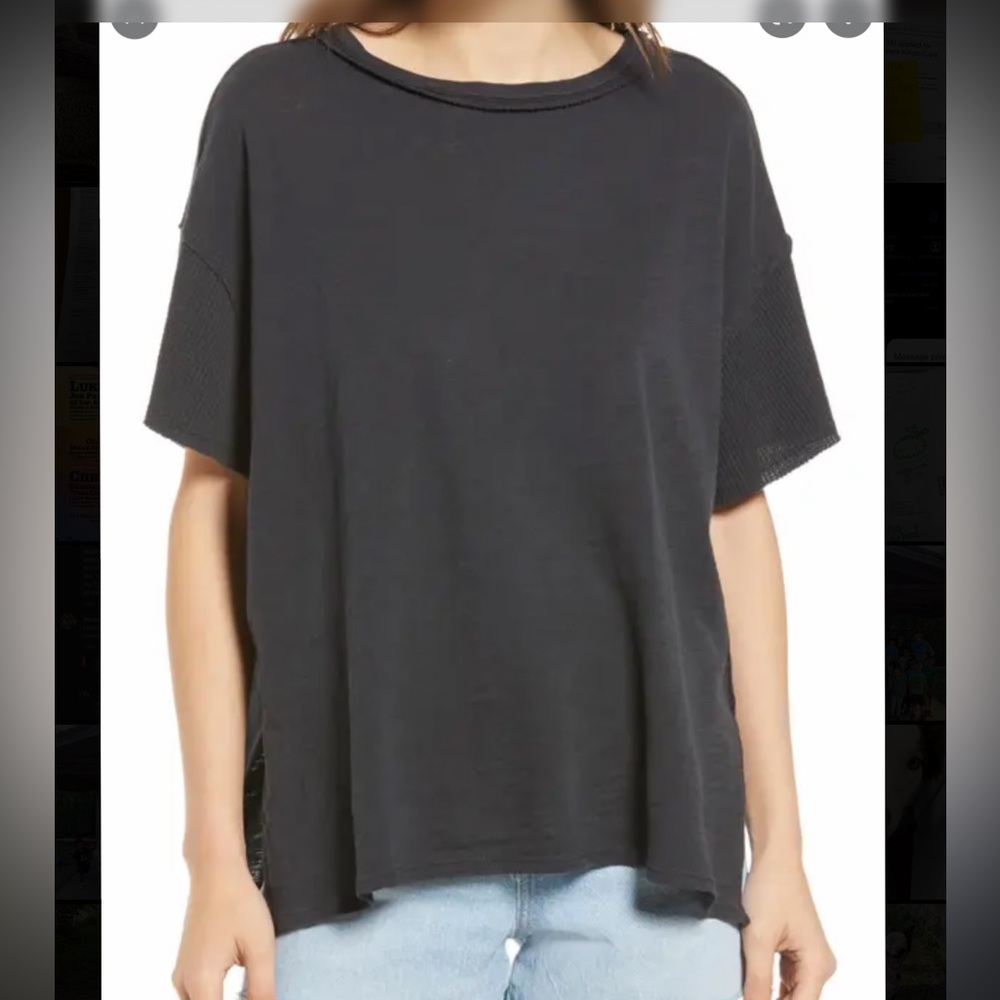 ISO FREE PEOPLE PEACE IT UP TEE SMALL